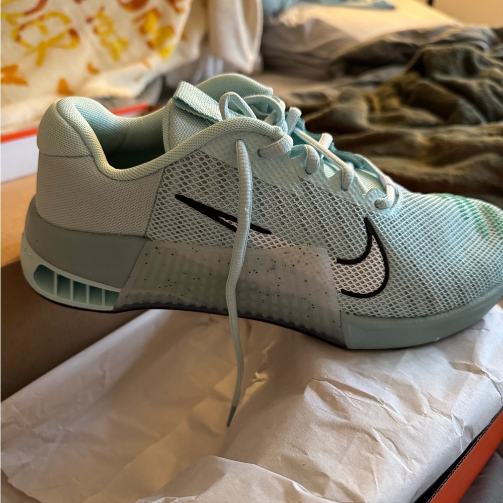 Nike Metcon 9 Women's Training Shoes - Jade Ice/White/Black-Mineral